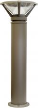 Dabmar D482-BZ - CAST ALUM BOLLARD 26W DL-S26-GU24 120V