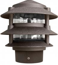 Dabmar D5305-BZ - PAGODA FIX 3 TIER 6" TOP 3"BASE INCAND 120V