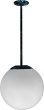 Dabmar D7504-18-VG - 16" CEILING GLOBE FIX 18" DROP 13W DL-S13-GU24 120V