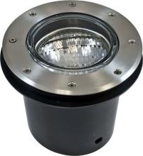 Dabmar LV306-SS304-SLV - WELL LIGHT W/O GRILL W/SLV 35W PAR36 12V