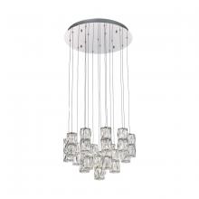 PLC Lighting 90103PC - Miramar Led 16-Lite Pendant