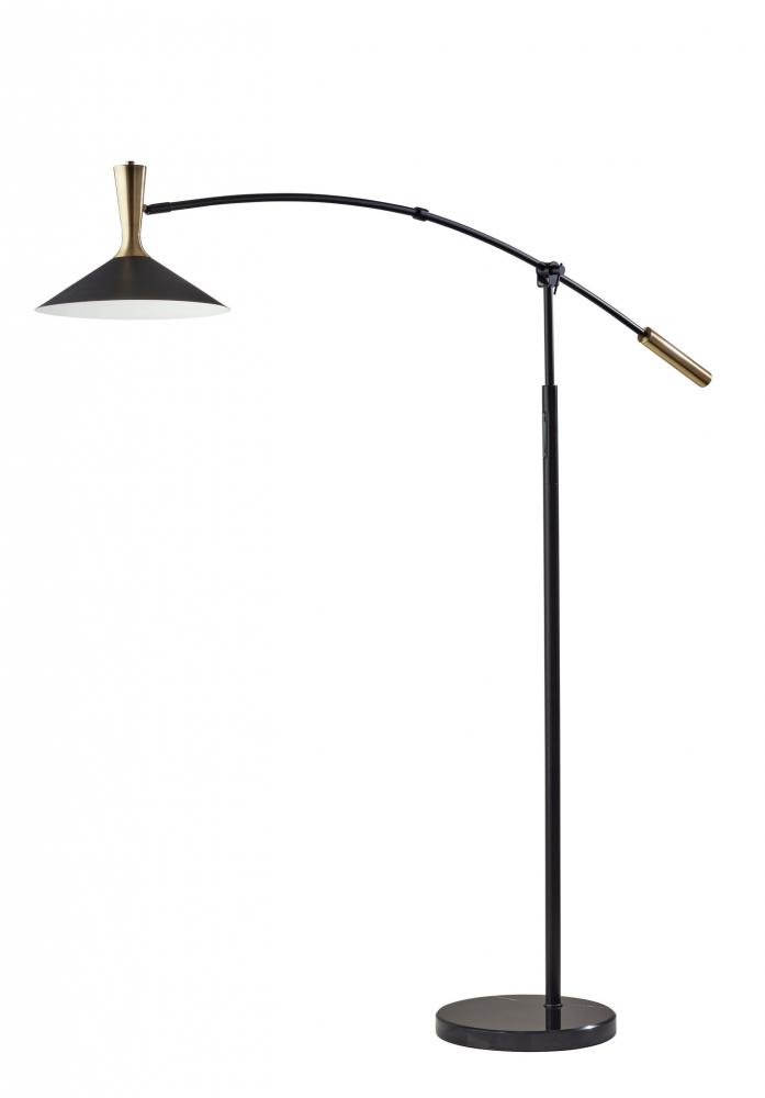 Bradley LED Arc Lamp w. Smart Switch