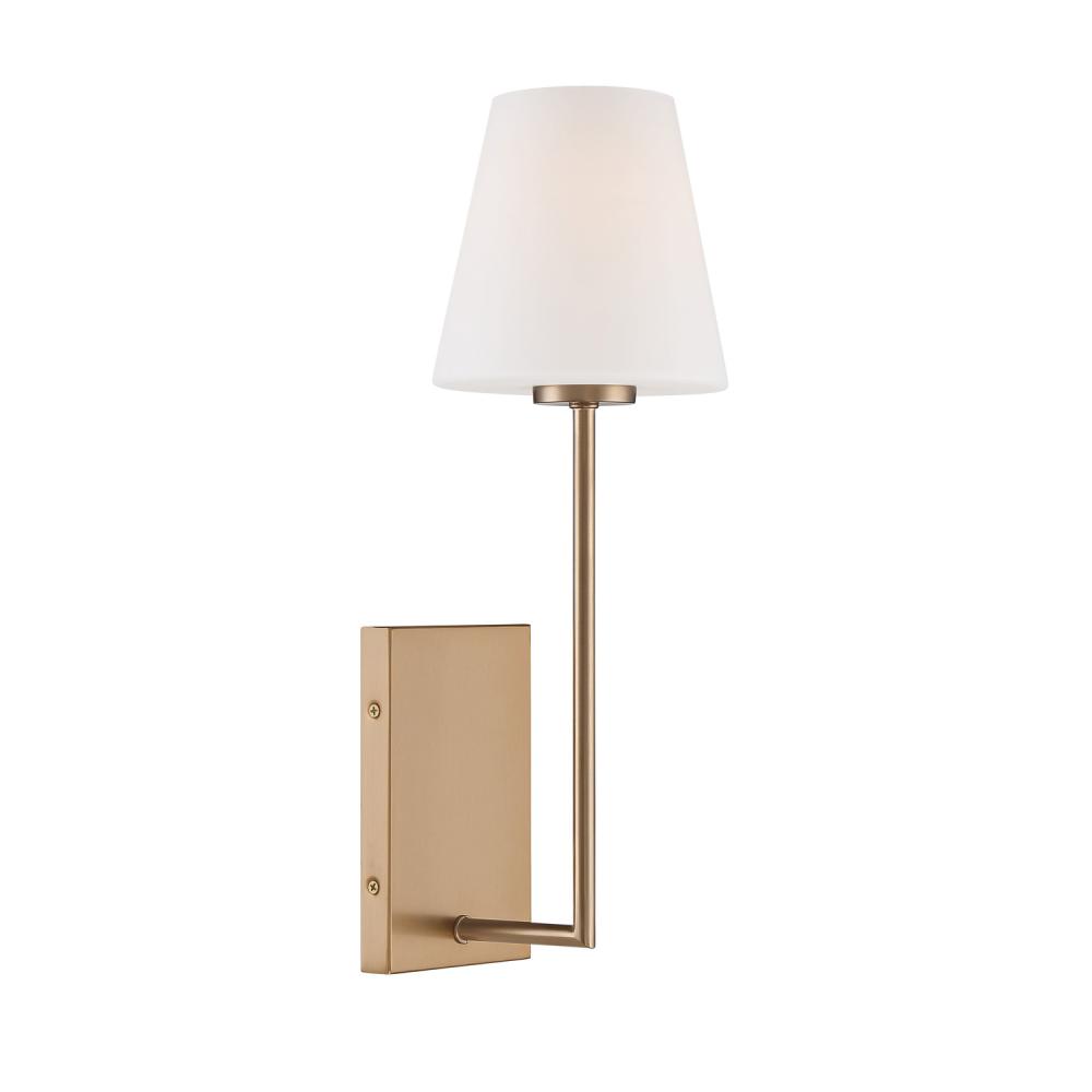 Lena 1 Light Vibrant Gold Sconce