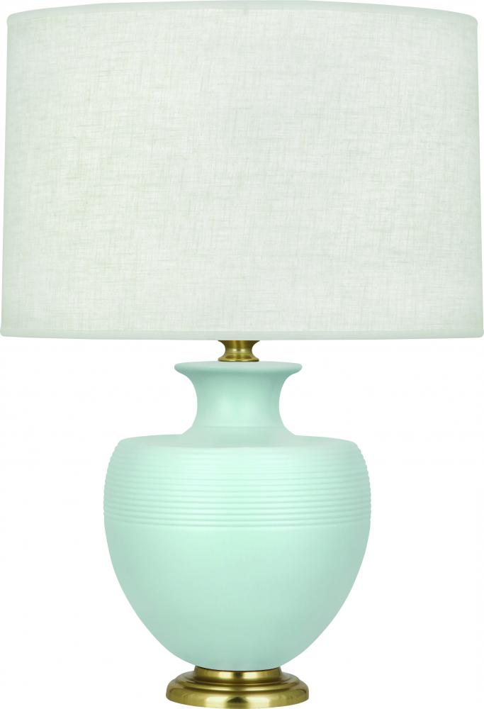 Matte Sky Blue Michael Berman Atlas Table Lamp