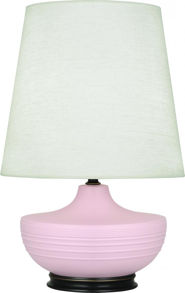 Matte Woodrose Michael Berman Nolan Table Lamp