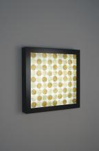 WPT Design V-II-SQ12-SV-SB - V-II - Silver  - Fluorescent - Structured Bamboo - 12x12