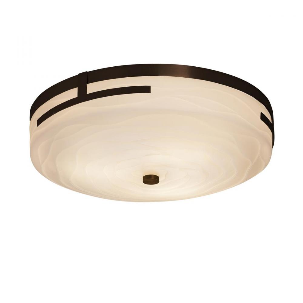 Atlas 19" LED Round Flush-Mount