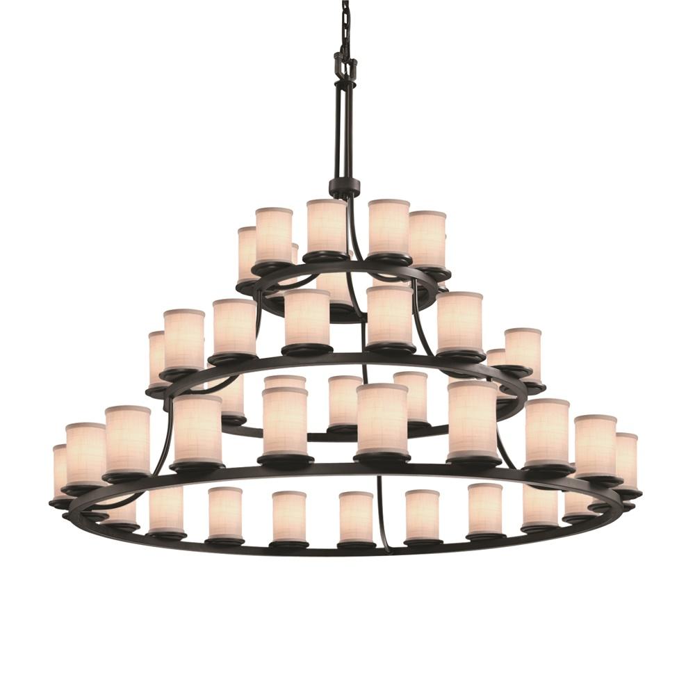 Dakota 45-Light 3-Tier Ring LED Chandelier