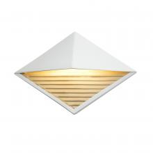 Justice Design Group CER-5600-MTGD - ADA Diamond LED Wall Sconce