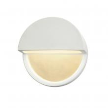 Justice Design Group CER-5610-MTGD - ADA Dome LED Wall Sconce (Closed Top)