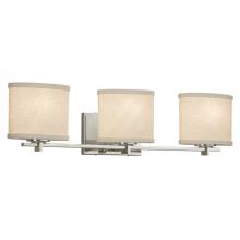 Justice Design Group FAB-8443-30-CREM-NCKL - Era 3-Light Bath Bar