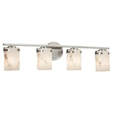 Justice Design Group FAL-8454-10-NCKL - Atlas 4-Light Bath Bar