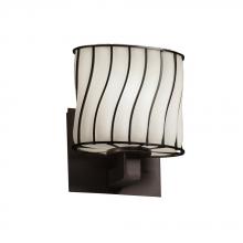 Justice Design Group WGL-8931-30-SWCB-NCKL - Modular 1-Light Wall Sconce (ADA)