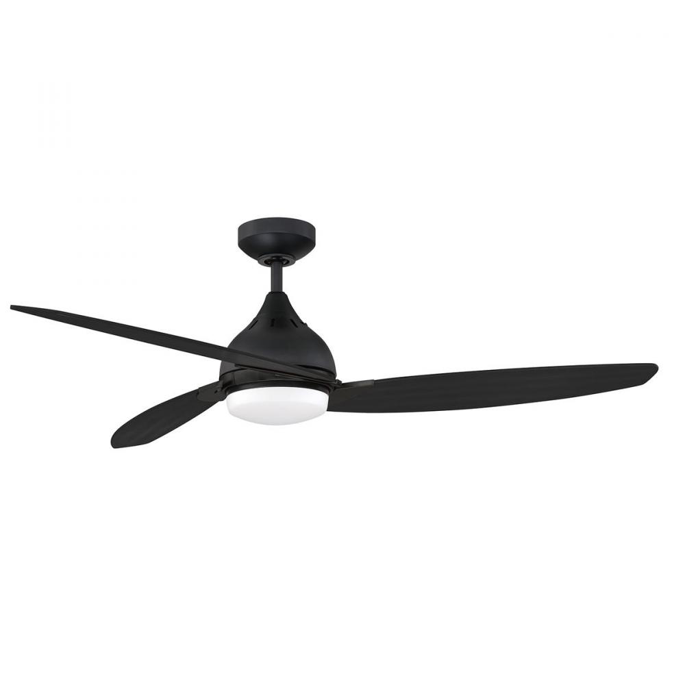 AXOS 52 in. Black LED Ceiling Fan