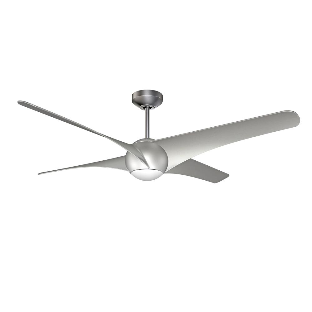 JUNO 54 in. Satin Nickel Ceiling Fan