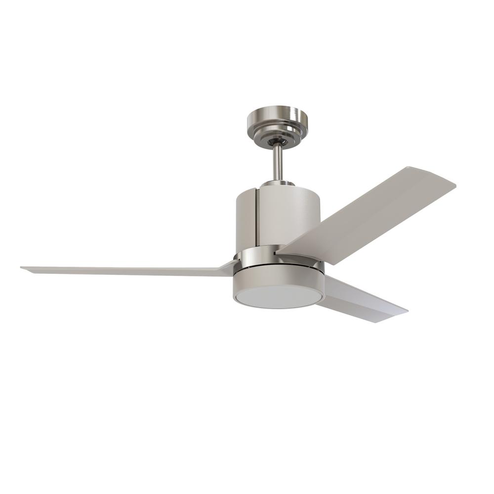 TRINITY 44 in. Satin Nickel Ceiling Fan