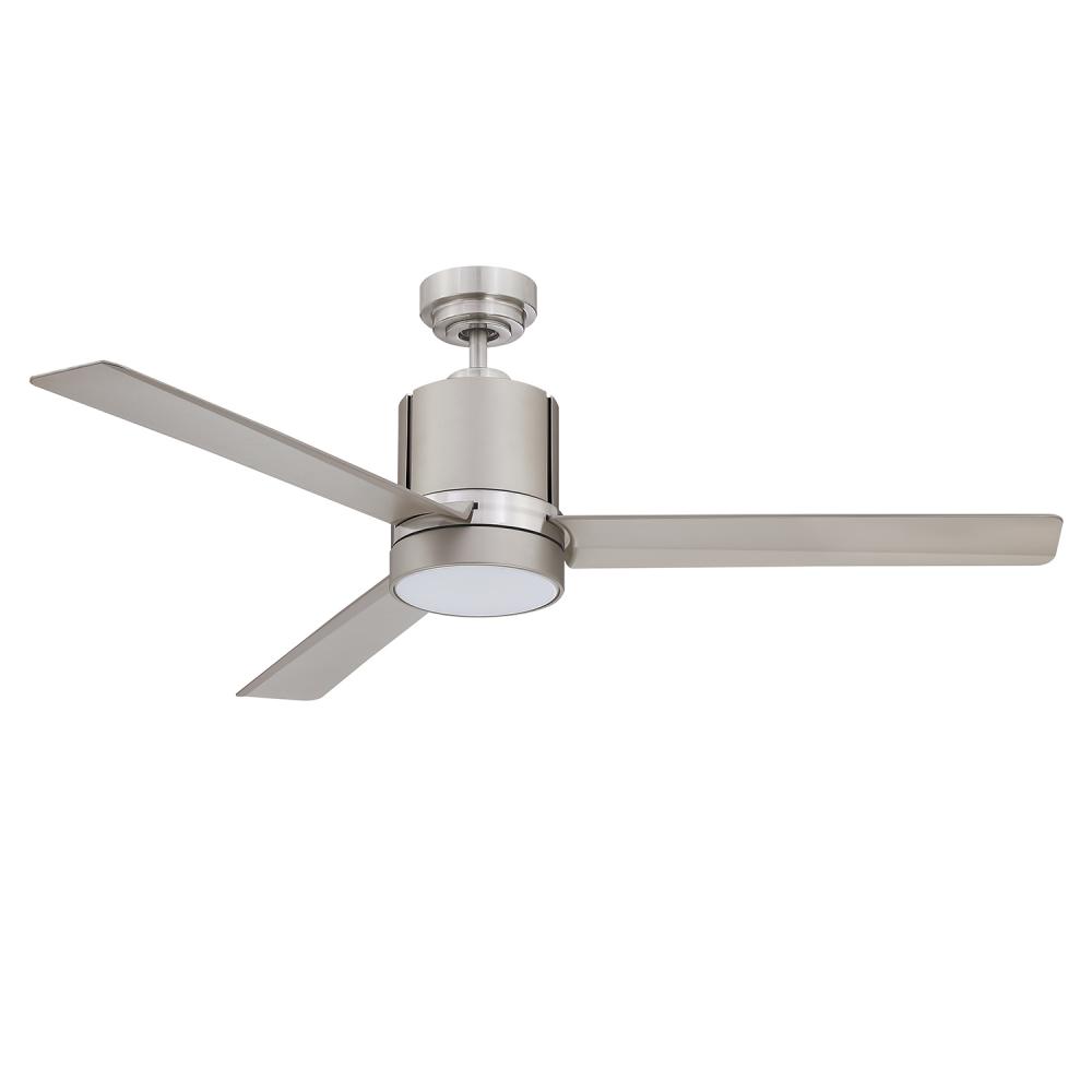 ALLURE 52 in. Satin Nickel Ceiling Fan