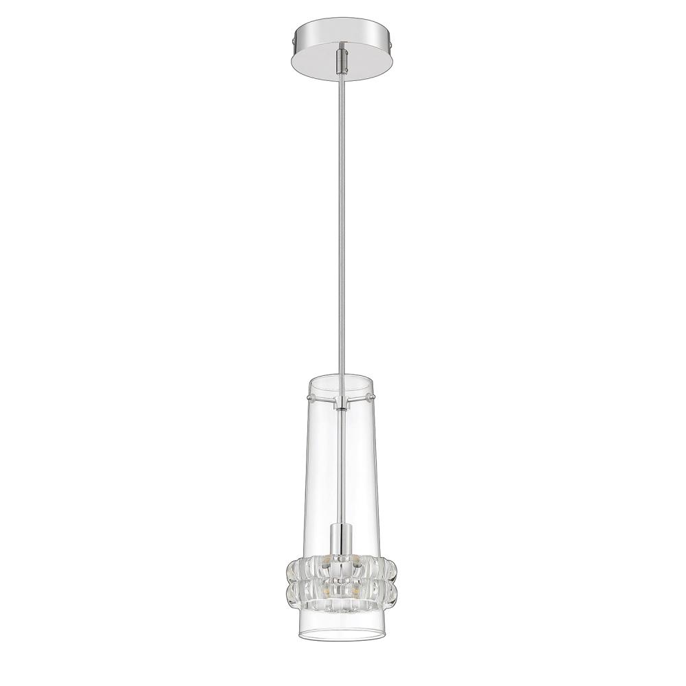 CLOE 1-Light Chrome Pendant