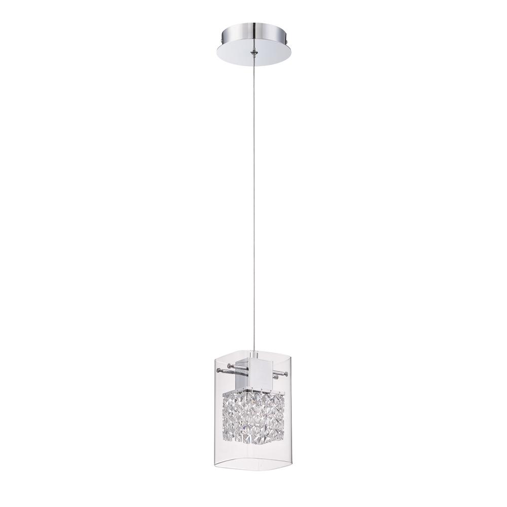 Politan series 1-Light Chrome Pendant