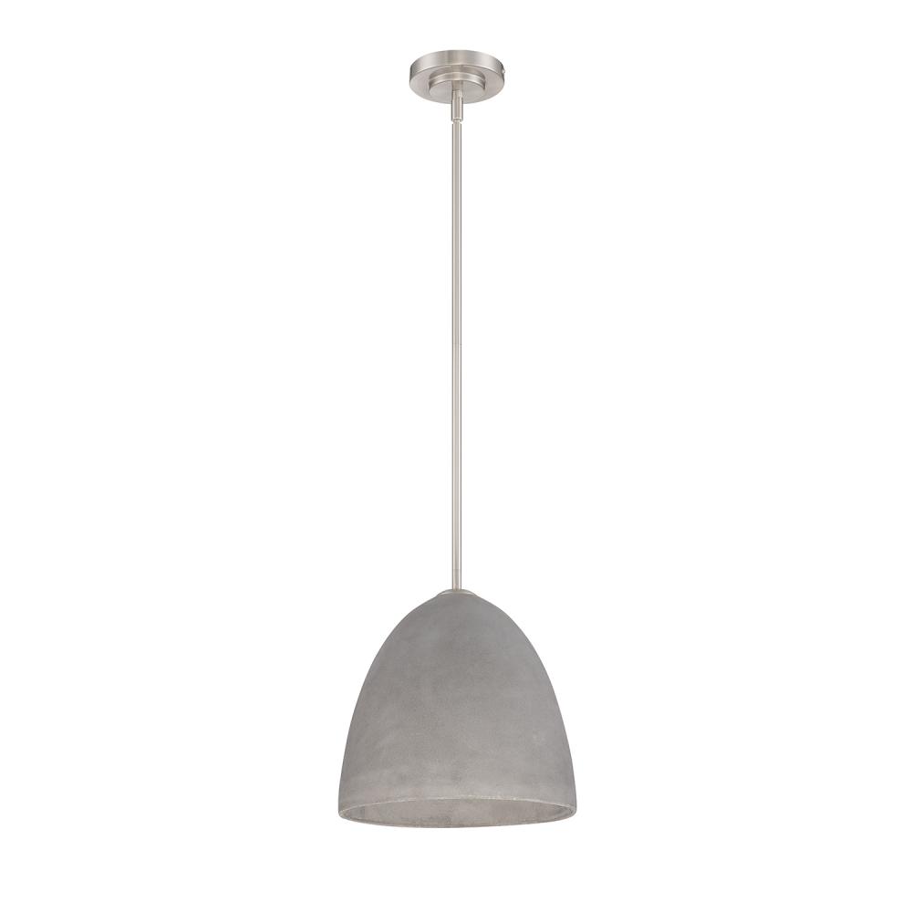 MAYSEN series 1 Light Cement shade Pendant