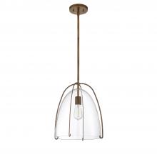 Kendal PF114-BRS - PF114 1-Light Brass Pendant