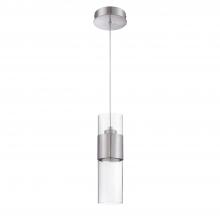 Kendal PF57-1LPR-SN - LOLA series 1-Light Satin Nickel Par20 Pendant