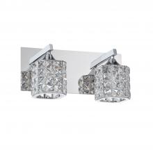 Kendal VF7200-2L-CH - SHIMERA 2-Light Chrome Vanity Light