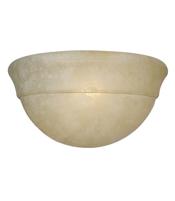 One Light Etruscan Glass Wall Light