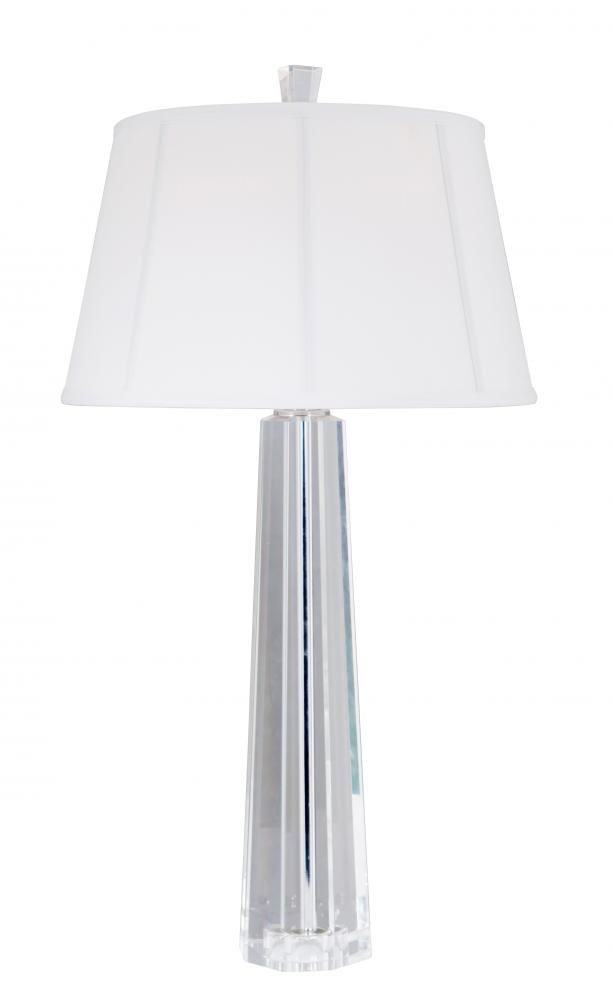 One Light Crystal Table Lamp