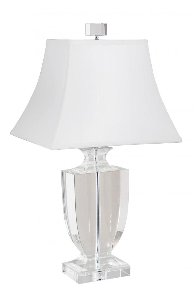 One Light Crystal Table Lamp