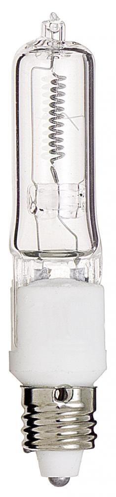 35 Watt; Halogen; T4; Clear; 2000 Average rated hours; 380 Lumens; Mini Candelabra base; 120 Volt