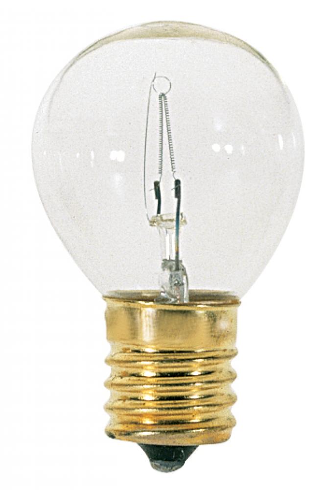 40 Watt S11N Incandescent; Clear; 1500 Average rated hours; 370 Lumens; Intermediate base; 120 Volt