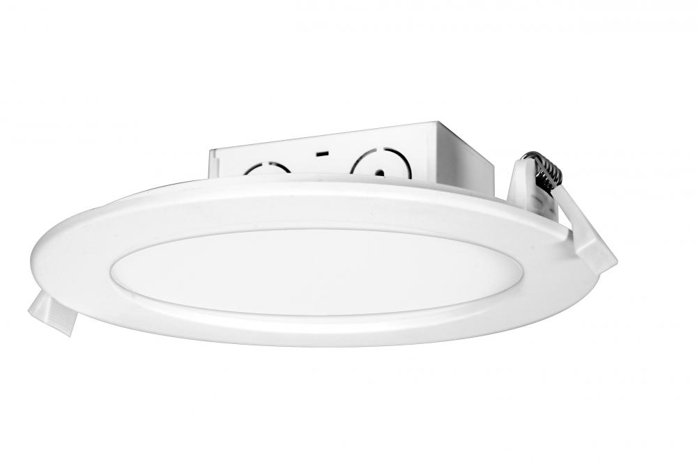 11.6 watt LED Direct Wire Downlight; Edge-lit; 5-6 inch; 5000K; 120 volt; Dimmable