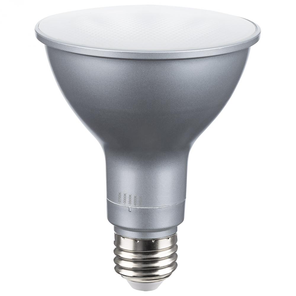 15 Watt PAR30LN High Lumen LED; Long Neck; 27K/30K/35K/40K/50K CCT Selectable; Medium Base; 120-277