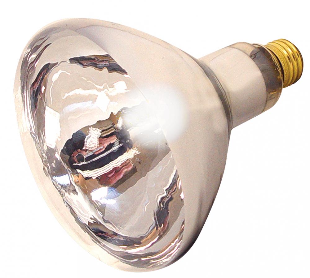 125 Watt R40 Incandescent; Clear Heat; 6000 Average rated hours; Medium base; 120 Volt; Shatterproof