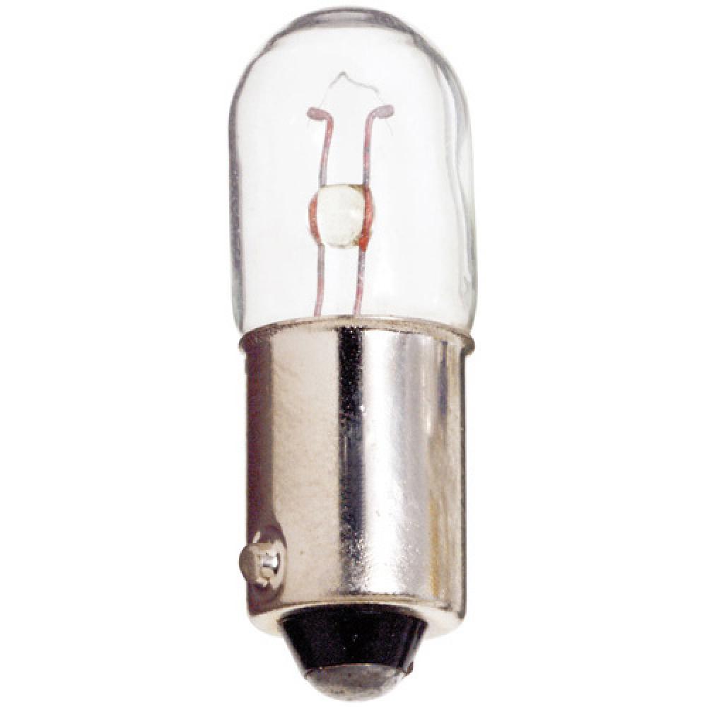 1.58 Watt miniature; T3 1/4; 3000 Average rated hours; Miniature Bayonet base; 6.3 Volt