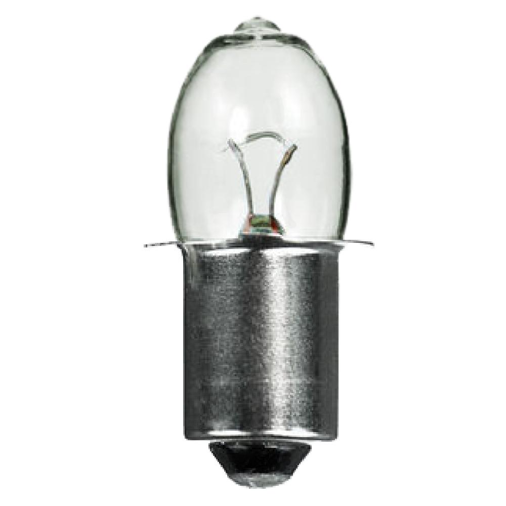 2.4 Watt miniature; B3 1/2; 30 Average rated hours; Single Contact Mini Flange base; 4.8 Volt