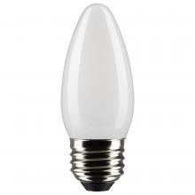 Satco Products Inc. S21289 - 4 Watt B11 LED; Frost; Medium base; 90 CRI; 4000K; 120 Volt