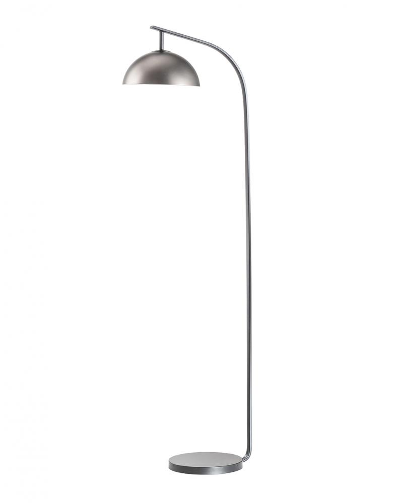 Domus Arc Lamp Satin Nickel