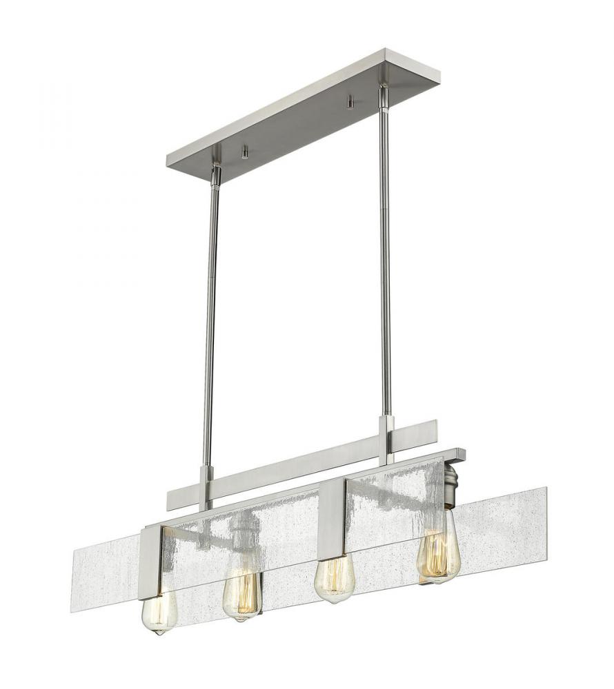 4 Light Linear Chandelier