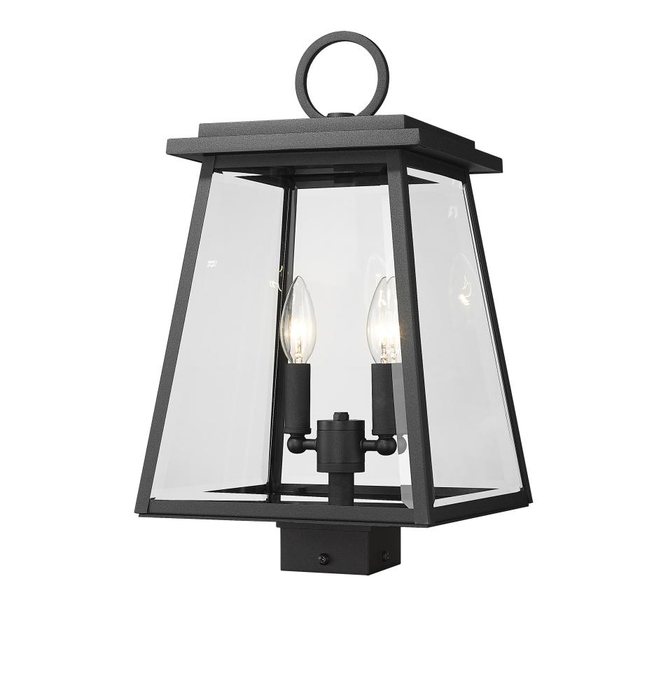 2 Light Outdoor Post Mount Fixture