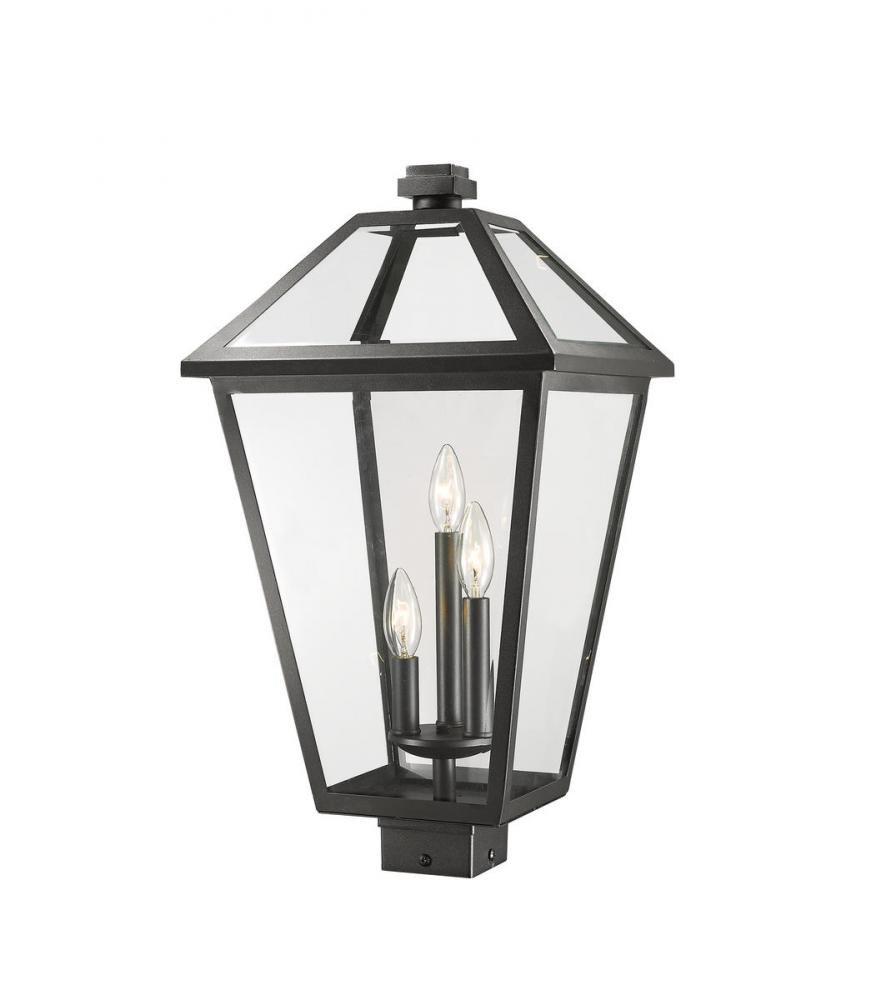 3 Light Outdoor Post Mount Fixture