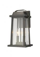 Z-Lite 574M-ORB - 2 Light Outdoor Wall Light