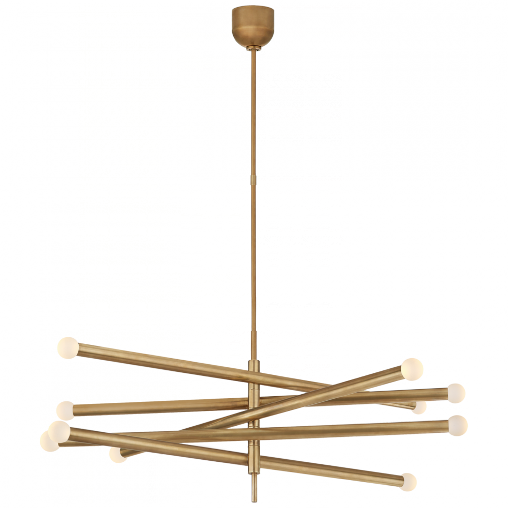 Rousseau Grande Ten Light Articulating Chandelier