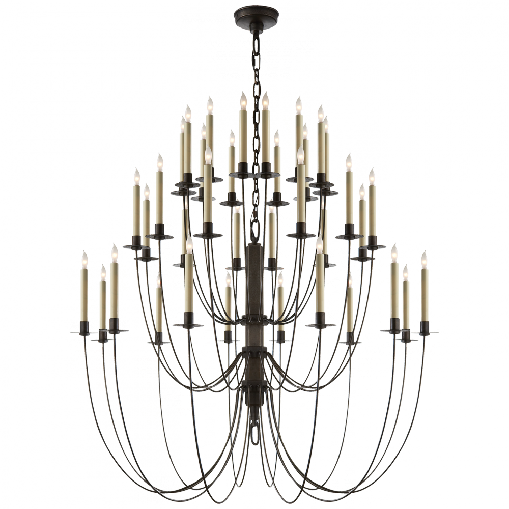 Erika Three-Tier Chandelier