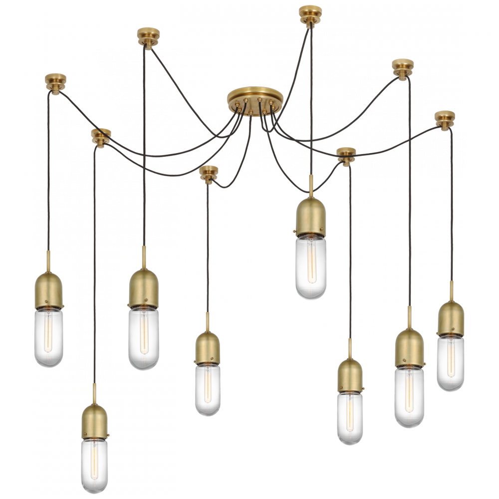 Junio 8-Light Chandelier