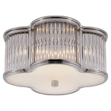 Visual Comfort & Co. Signature Collection AH 4014PN/CG-FG - Basil Small Flush Mount