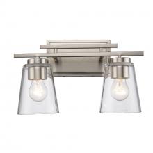 Trans Globe 22492 BN - Iris Vanity Lighting Brushed Nickel