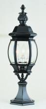 Trans Globe 4071 WH - Francisco 23" Postmount Lantern