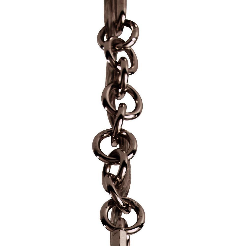 3' Chain - Brown Nickel